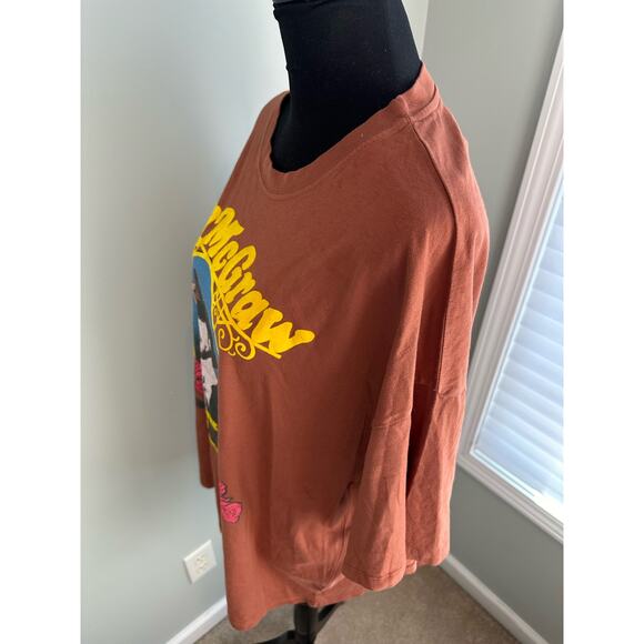 Free People X Daydreamer Tim McGraw The Cowboy In Me Tee- One Size - Picture 5 of 6